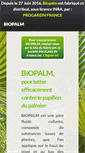 Mobile Screenshot of biopalm-palmier.com